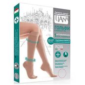 Компрессионные гольфы от варикоза Tiana 340 den 2 класс компрессии 27-36 мм.рт.ст. размер 6 бежевые