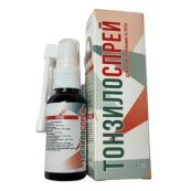 Тонзилоспрей спрей для горла и ротовой полости флакон 30 мл