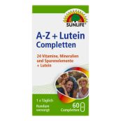 САНЛАЙФ ВИТАМИНЫ SUNLIFE A-Z+ЛЮТЕИН КОМПЛ. ТАБЛ №60