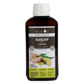 ИМБИРЬ СИРОП 250Г  0291