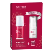 Набор для лица Biotrade Acne Out для жирной и проблемной кожи Крем 30 мл + Пенка 20 мл