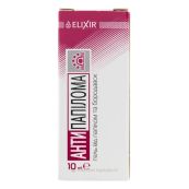 Антипапілома гель від папілом і бородавок у флаконі по 10 мл