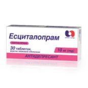 Эсциталопрам таблетки покрытые оболочкой 20 мг блистер №30