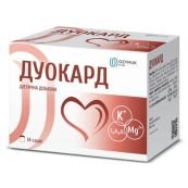 Дуокард із підсолоджувачем порошок у саше 5 г №14