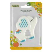 Прорезыватель для зубов Baby Team 4020 силиконовый слоник