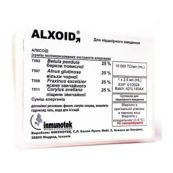 Алксоид (смесь экстрактов аллергенов березы, ольхи, ясеня, лещины) Т502-511 суспензия для подкожного введения 2000 и 10 000 ТО/мл флакон А+В 2,5 мл №2