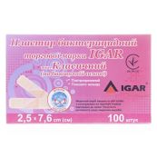 ПЛАСТЫРЬ БАКТ. 2,5 Х 7,6 ЭЛАСТИК №100 6622