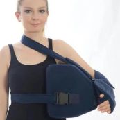 Бандаж для фіксації руки під кутом 60 градусів Morsa REF-30.306 колір темно-синій №1