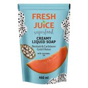 FRESH JUICE КРЕМ-МЫЛО ЖИД. BAOBAB & CARIBBEAN GOLD MELON (БАОБАБ, ДЫНЯ) ДОЙ ПАК 460МЛ 43331
