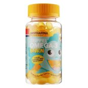 Омега-3 Biopharma Trippel Omega-3 Barn Потрійна для дітей з фруктовим смаком капсули №120