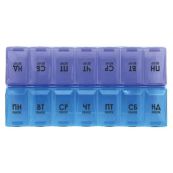 Органайзер для таблеток Краса і Здоров’я РТ 6041 пластиковий тиждень