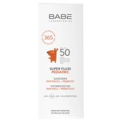 Солнцезащитный супер флюид BABE Laboratorios Pediatric SPF50 детский с пантенолом и пребиотиком 50 мл