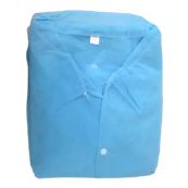 Халат посетителя Кампус Коттон Клаб №10 на пуговицах размер XL Голубой