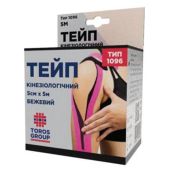 ПЛАСТЫРЬ МЕД. КИНЕЗИО ТЕЙП 1096 5СМ Х 5М  БЕЖ.  5429