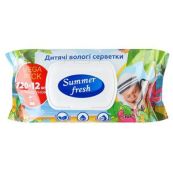 Салфетки влажные детские Summer Fresh с клапаном №132