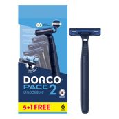 СТАНОК БРИТВ. DORCO PACE 2 ДЛЯ МУЖ. №6  2145