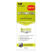 Комплекс Elfa Pharm Octenifur проти помірної лупи: шампунь 9 в 1 проти лупи 200 мл + лосьйон проти лупи 250 мл