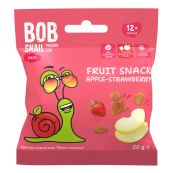 Снек фруктовий Равлик Боб Bob Snail яблуко-полуниця 20 г