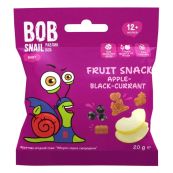 Снек фруктовий Равлик Боб Bob Snail чорна смородина 20 г