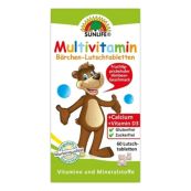 САНЛАЙФ ВИТАМИНЫ SUNLIFE БЕБИ МУЛЬТИВИТ ПАСТИЛКИ №60