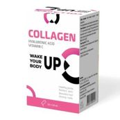 Колаген Ключі здоров'я з гіалуроновою кислотою і вітаміном C розчинний питний в стіках по 10 мл №30