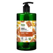 ЭЛЬФА БИО НАТУРЕЛЬ КРЕМ-ГЕЛЬ Д/ДУША МЕД И МОЛОКО 946 МЛ  34464