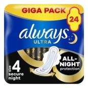 ПРОКЛ. ALWAYS ULTRA SECURE NIGHT 4  №24  3764