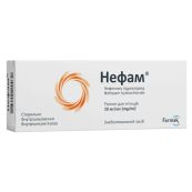 Нефам раствор для инъекций 20 мг/мл предварительно заполненный шприц 1 мл №1