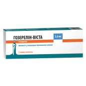Гозерелин-Виста имплантат 3,6 мг шприц-аппликатор №1