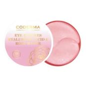CODERMA ПАТЧИ ПОД ГЛАЗА ГИДРОГЕЛЕВЫЕ ГИАЛУРОН. К-ТА, РОЗОВАЯ ВОДА №60 0401