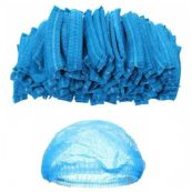 Шапочка-берет Medicare з нетканого гофрованого матеріалу №100