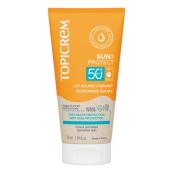 Зволожувальне сонцезахисне молочко Топікрем Topicrem Сан Протект SPF 50+ 50 мл