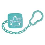 Держатель для пустышки Canpol Babies 2/434 I Love Mommy зеленый №1