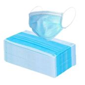 МАСКА 3-Х СЛОЙНАЯ НА РЕЗИНКАХ  0163 №50