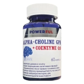 АЛЬФА-ХОЛИН ГЛИЦЕРОФОСФАТ+КОЭНЗИМ Q-10 POWERFULL КАПС. №60 2362