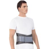 Бандаж підтримуючий 4 ребра жорсткості Торос-Груп Тип 212 сірий розмір 2