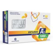 МУЛЬТИ ЭССЕНС ВИТАМИН Д3 1000 МЕ КАПС. №30 5143