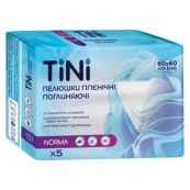 ПЕЛЕНКА ГИГ. TINI NORMA 60Х60 №5  0332