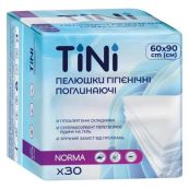 ПЕЛЕНКА ГИГ. TINI NORMA 60Х90 №30  0325