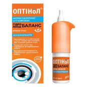 Оптинол Гидро Липид Баланс капли глазные флакон 10 мл