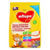 Каша молочная Milupa Овсяно-рисовая с черникой, ежевикой и клубникой для детей от 6 месяцев 210 г