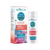 Бальзам-ополаскиватель Биокон Сила Волос Объем+восстановление 205 мл