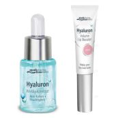 ГИАЛУРОН (ФАРМА ГИАЛУРОН) СЫВОРОТКА КОНЦ. ОТ МОРЩИН 13МЛ УВЛАЖН. +БАЛЬЗ. ДЛЯ ГУБ 8098