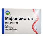 МИФЕПРИСТОН ТАБЛ. 200 МГ №3