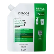 VICHY 2847 ДЕРКОС ШАМП. П/ПЕРХОТИ УСИЛЕН. ДЕЙСТВ. Д/СУХИХ ВОЛОС 390 МЛ ДОЙ-ПАК