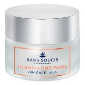 Подтягивающий крем для лица для сияния кожи Sans Soucis (Сан Суси) Illuminating Pearl 24h для сухой кожи 50 мл