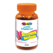 Педиакід PEDIAKID Gommes Vitamine D3 Ведмежуйки Вітамін D3 для дітей жувальні пастилки №60