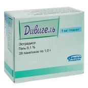 Дивігель гель 0,1 % пакетик 1 г №28