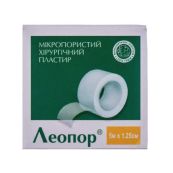 Пластырь Леопор без катушки 1.25см х 5м