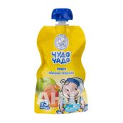 Сік Чудо-Чадо яблуко та персик 90 г